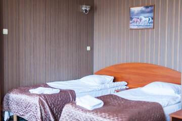Фото номера Двухместный номер с 2 отдельными кроватями Отель Hotel Horyzont г. Жешув 5