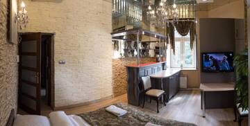 Фото номера Улучшенные апартаменты с 2 спальнями: 14 Jana III Sobieskiego St. Апартаменты The Center Apartments г. Жешув 11