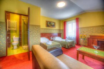 Фото номера Двухместный номер Делюкс с 2 отдельными кроватями Мини-отель Hotel U Kroczka г. Жешув 8