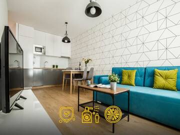 Фото номера Executive Apartment with Air-conditioning Апартаменты EmiHouse Apartamenty г. Жешув 3
