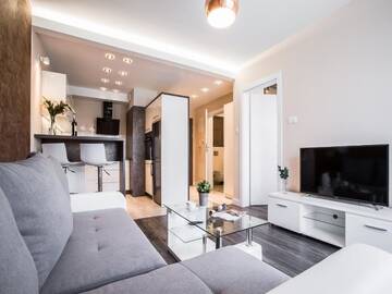 Фото номера Апартаменты Делюкс с балконом Апартаменты EmiHouse Apartamenty г. Жешув 2