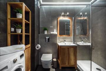 Фото номера Апартаменты Делюкс с балконом Апартаменты EmiHouse Apartamenty г. Жешув 3