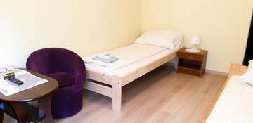 Фото номера Стандартный двухместный номер с 2 отдельными кроватями и общей ванной комнатой Апарт-отели Noclegi Rzeszów г. Жешув 4