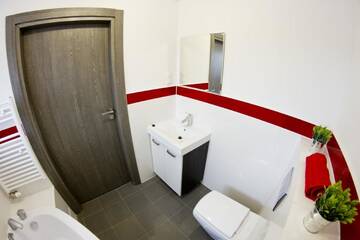 Фото номера Номер с кроватью размера «king-size» Апартаменты Park Apartament г. Жешув 4
