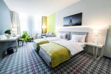 Фото номера Стандартный двухместный номер с 2 отдельными кроватями Отель Hotel Metropolitan г. Жешув 7