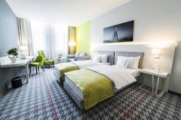 Фото номера Стандартный двухместный номер с 2 отдельными кроватями Отель Hotel Metropolitan г. Жешув 5