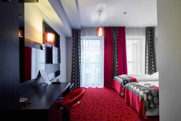 Фото номера Двухместный номер с 2 отдельными кроватями Отель Hotel Zimowit г. Жешув 4