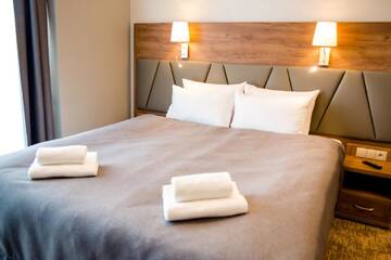Фото номера Двухместный номер с 1 кроватью Отель APART HOTEL 12 г. Жешув 3